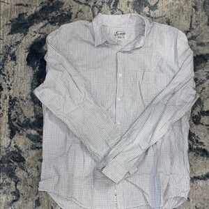 Lucky Brand Black and White Checkered Shirt